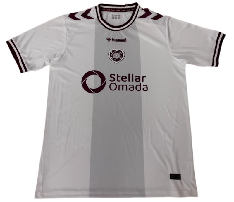2026-27 Mens Heart away white Fans Soccer Jersey