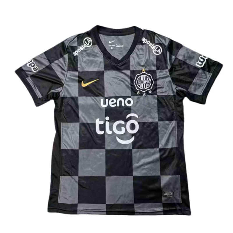 2026-27 Olympic away black Fan Version soccer Jersey