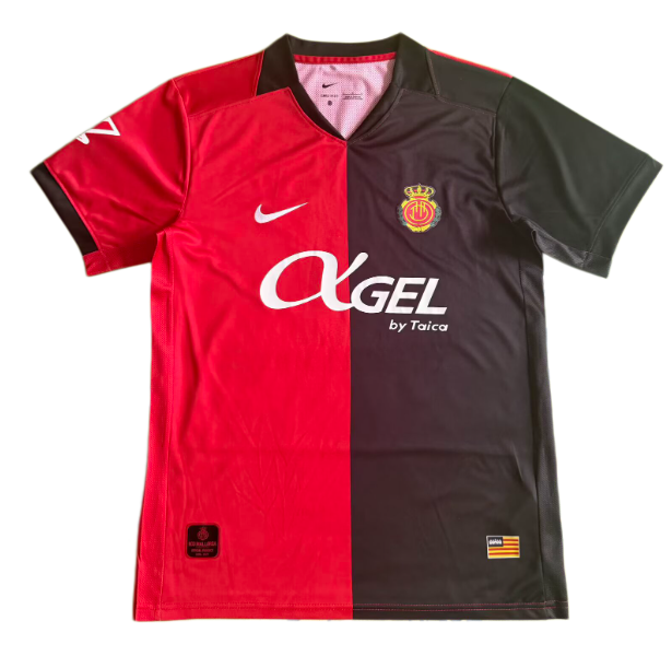 2026-27 Mens Mallorca home red black Fans Soccer Jersey
