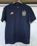 2026-27 Spain Royal blue High Quality Casual T-Shirt
