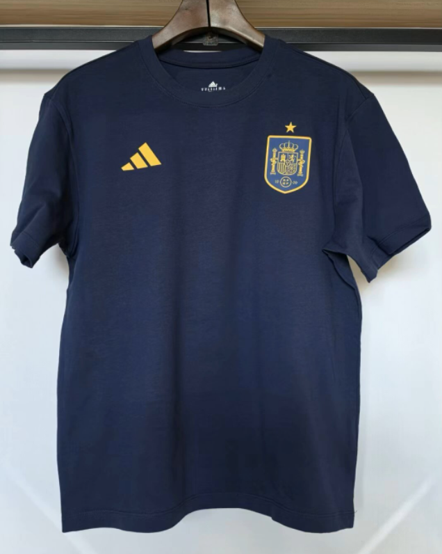 2026-27 Spain Royal blue High Quality Casual T-Shirt