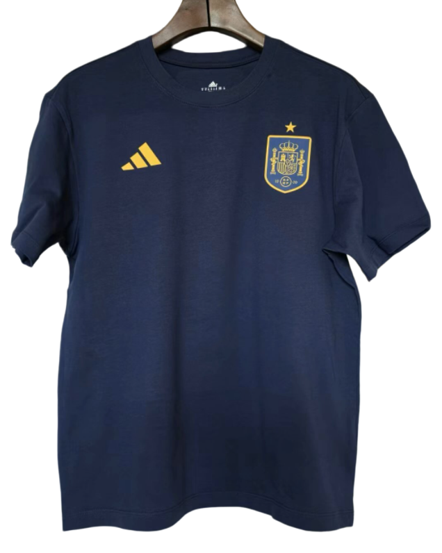 2026-27 Spain Royal blue High Quality Casual T-Shirt