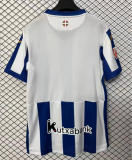 2026-27 Mens Real Sociedad home White Blue soccer jersey