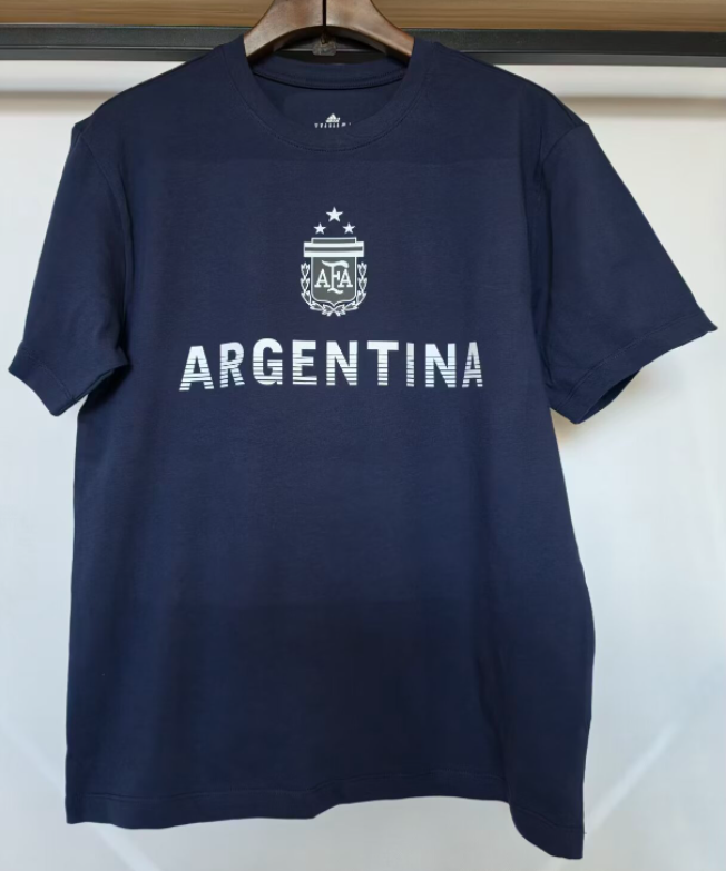 2026-27 Argentina Royal blue High Quality Casual T-Shirt