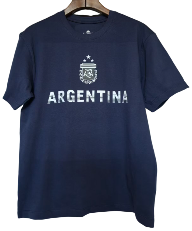 2026-27 Argentina Royal blue High Quality Casual T-Shirt