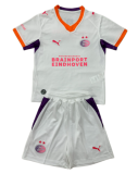 2026-27 Kids PSV Eindhoven white away soccer jersey