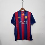 2014-2015 Mens Barcelona Home Retro Soccer Jersey