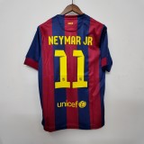 2014-2015 Mens Barcelona Home Retro Soccer Jersey