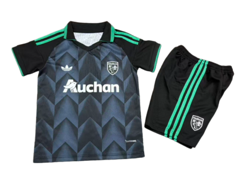 2026-27 Kids  RC Lens away black soccer Jersey