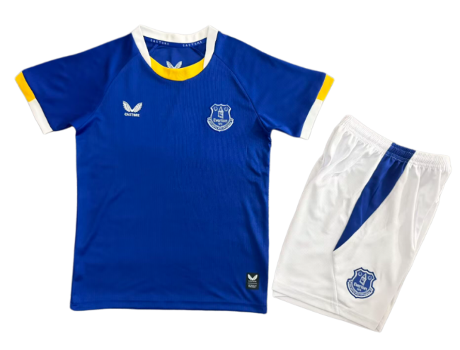 2026-27 Kids Everton home blue Soccer Jersey