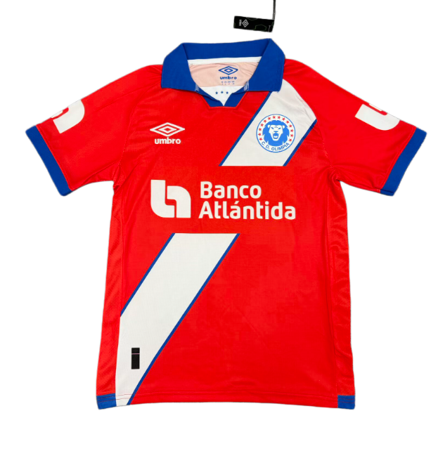 2026-27 Club Olimpia home red Soccer Jersey