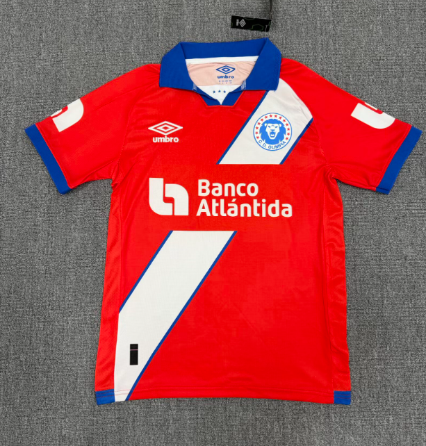2026-27 Club Olimpia home red Soccer Jersey