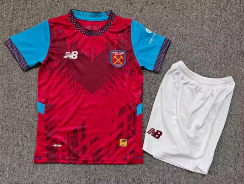 2026-27 Kids West Ham United home soccer Jersey