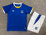 2026-27 Kids Everton home blue Soccer Jersey
