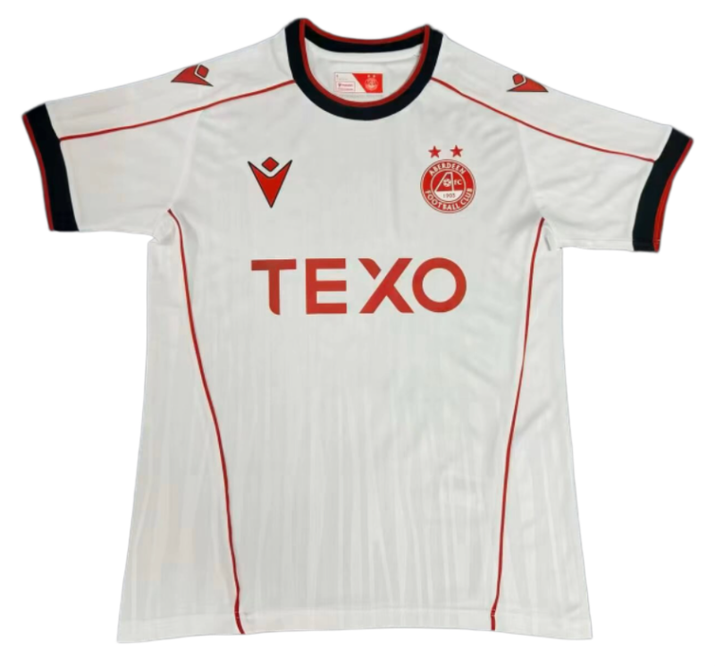 2026-27 Mens Aberdeen  away white Soccer Jersey