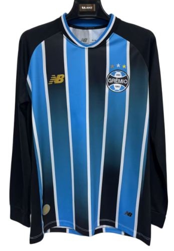 2026-27 Gremio Home Fans  Long Sleeve Soccer Jersey