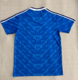 1988 USA  Away Retro blue Soccer Jersey