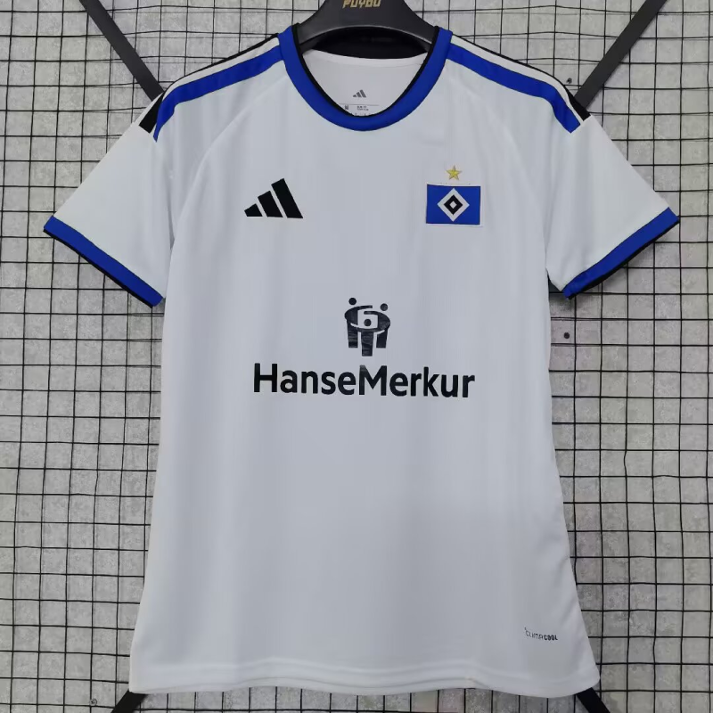 2026-27 Mens Hamburg SV home white Fans Soccer Jersey