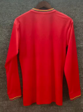2019 Colombia away red Long Sleeve Retro Soccer Jersey