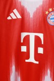 2025-26 Mens Bayern Munich red  home 1:1 soccer Jersey