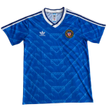 1988 USA  Away Retro blue Soccer Jersey