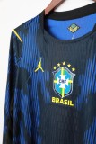 2026-27 Mens Brazil Away Long Sleeve Soccer Jersey