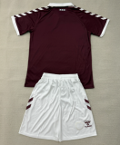 2026-27 Kids Heart Home burgundy  Soccer Jersey
