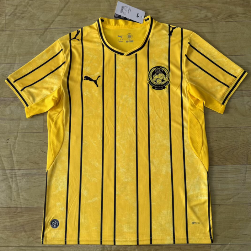 2026-27 Mens Malaysia home yellow soccer  jersey
