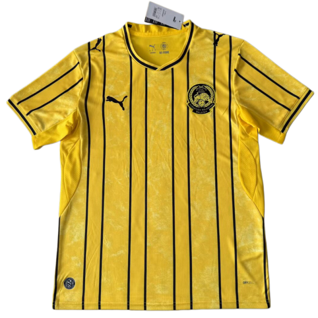 2026-27 Mens Malaysia home yellow soccer  jersey