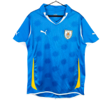 2010 Mens Uruguay home blue Retro Soccer Jersey