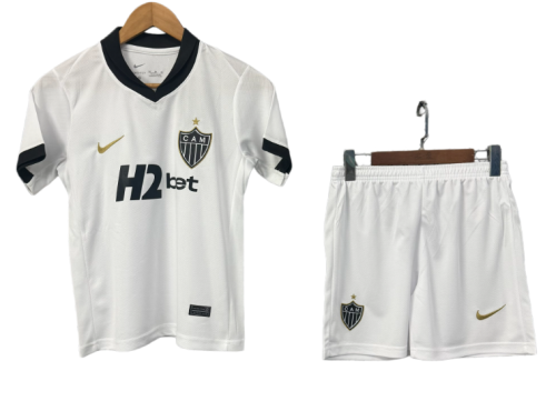 2026-27 Kids  Atletico Mineiro away white  Soccer Jersey