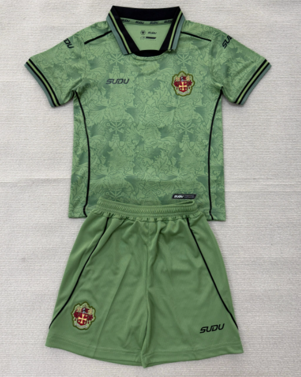 2026-27 Kids Wolves goalkeeper green Soccer Jersey