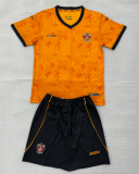 2026-27 Kids Wolves home yellow Soccer Jersey