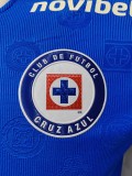 2026-27 Mens Cruz Azul home blue Player soccer Jersey