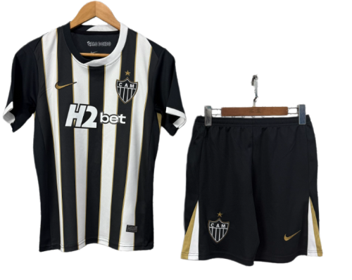 2026-27 Kids  Atletico Mineiro Home black  Soccer Jersey
