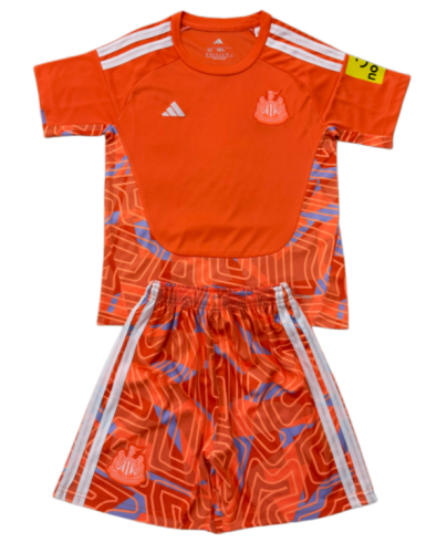 2026-27 Kids Newcastle goalkeeper orange soccer jersey