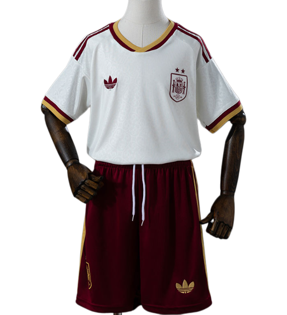 2026-27 kids Spain away soccer jersey (Have two star ⭐⭐）