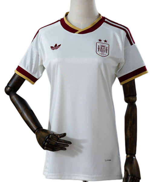 2026-27 Women Spain away soccer Jersey (Have two star ⭐⭐）