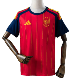 2026-27 Mens Spain home 1:1 red soccer  Jersey  (Have two star ⭐⭐）