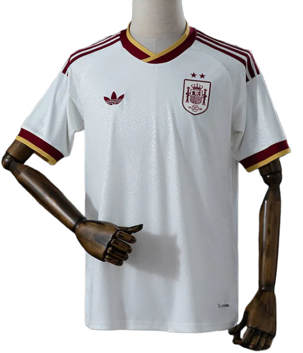 2026-27 Mens Spain away 1:1 white soccer  Jersey  (Have two star ⭐⭐）
