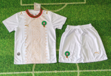 2026-27 Kids Morocco away white Soccer Jersey
