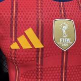2026-27 Mens Spain home Player version soccer Jersey (Have two star ⭐⭐）