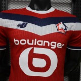 2026-27 Mens Lille Home red Player version Soccer Jersey