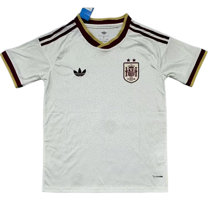 2026-27 Mens Spain away 1:1 white soccer  Jersey  (Have two star ⭐⭐）