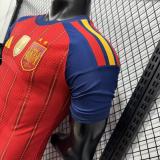 2026-27 Mens Spain home Player version soccer Jersey (Have two star ⭐⭐）
