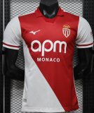 2026-27 Mens  AS Monaco home Player version soccer Jersey