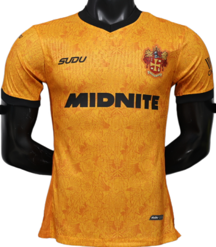 2026-27 Mens Wolves  home yellow Player version soccer Jersey