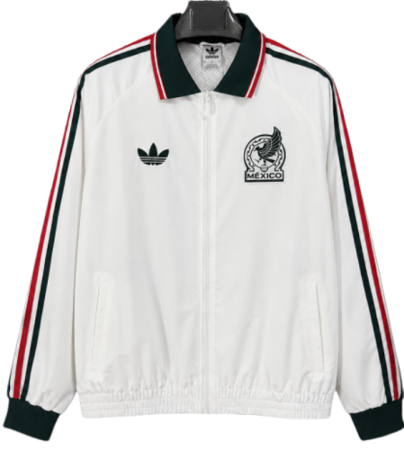 2026-27 Mens Mexico white windbreaker