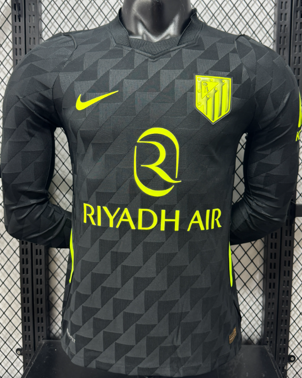 2026-27 Atletico Madrid away Player Version Long sleeve Soccer Jersey