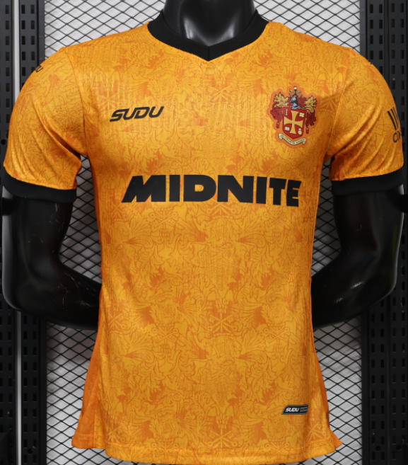 2026-27 Mens Wolves  home yellow Player version soccer Jersey